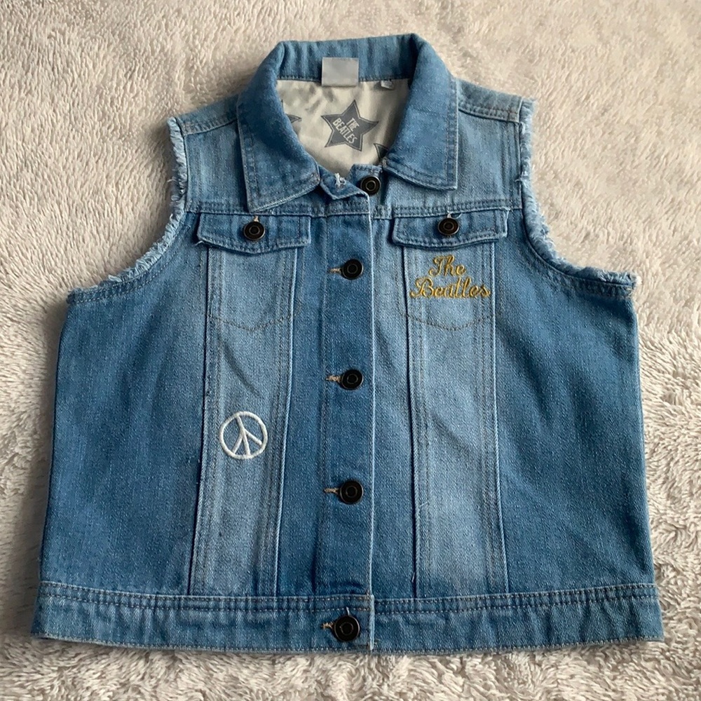 The Beatles X Junk Food Vest